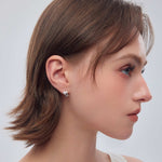 Pearl Twist Hoop Earrings - Coddle Heaven