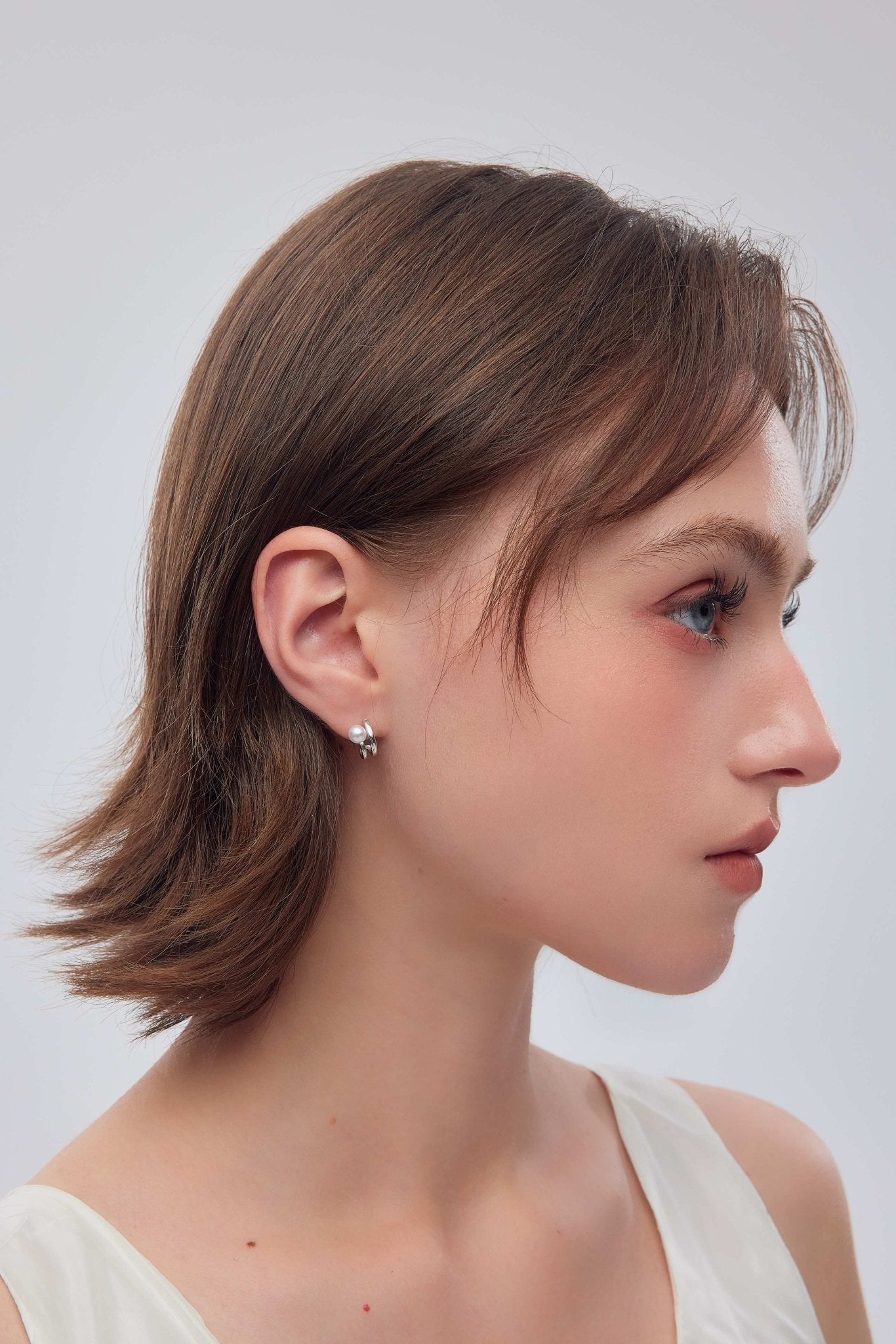 Pearl Twist Hoop Earrings - Coddle Heaven