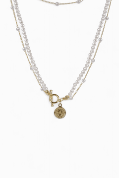 Retro Double - Layer Pearl Necklace - Coddle Heaven