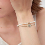 Retro Pearl Layered Bracelet - Coddle Heaven