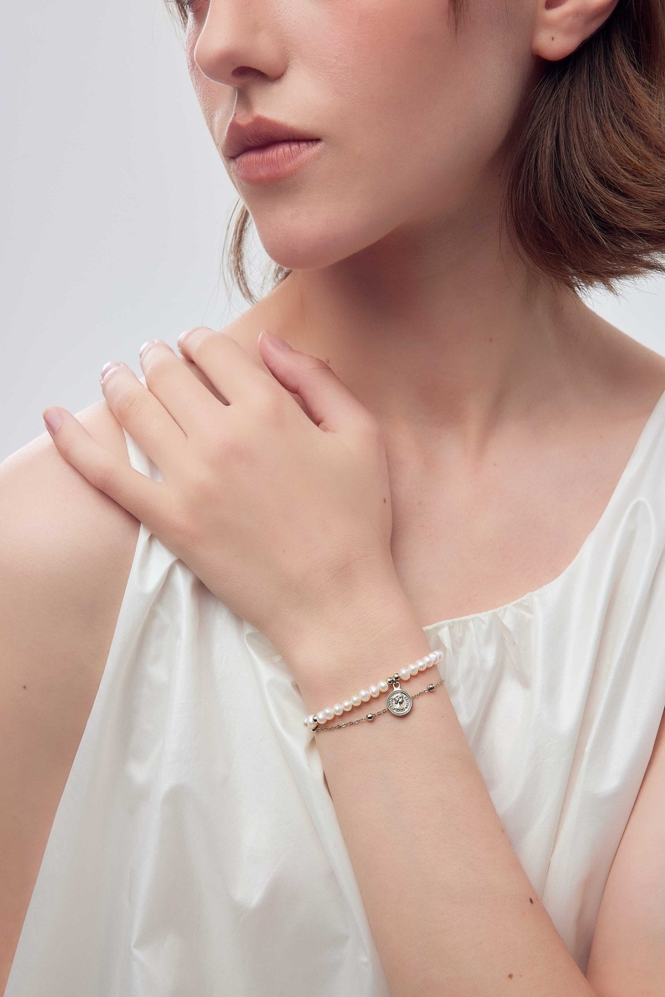 Retro Pearl Layered Bracelet - Coddle Heaven