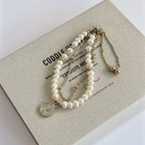 Retro Pearl Layered Bracelet - Coddle Heaven