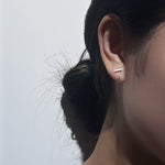 S999 Subtle Bar Earrings - Coddle Heaven