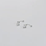 S999 Tiny Dot Bow Earrings - Coddle Heaven