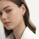 S999 Tiny Dot Bow Earrings - Coddle Heaven