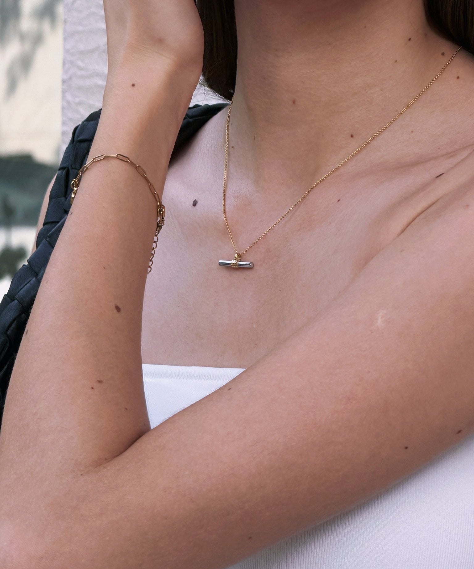 Signature T-Bar Necklace (Pre-Order) - Coddle Heaven