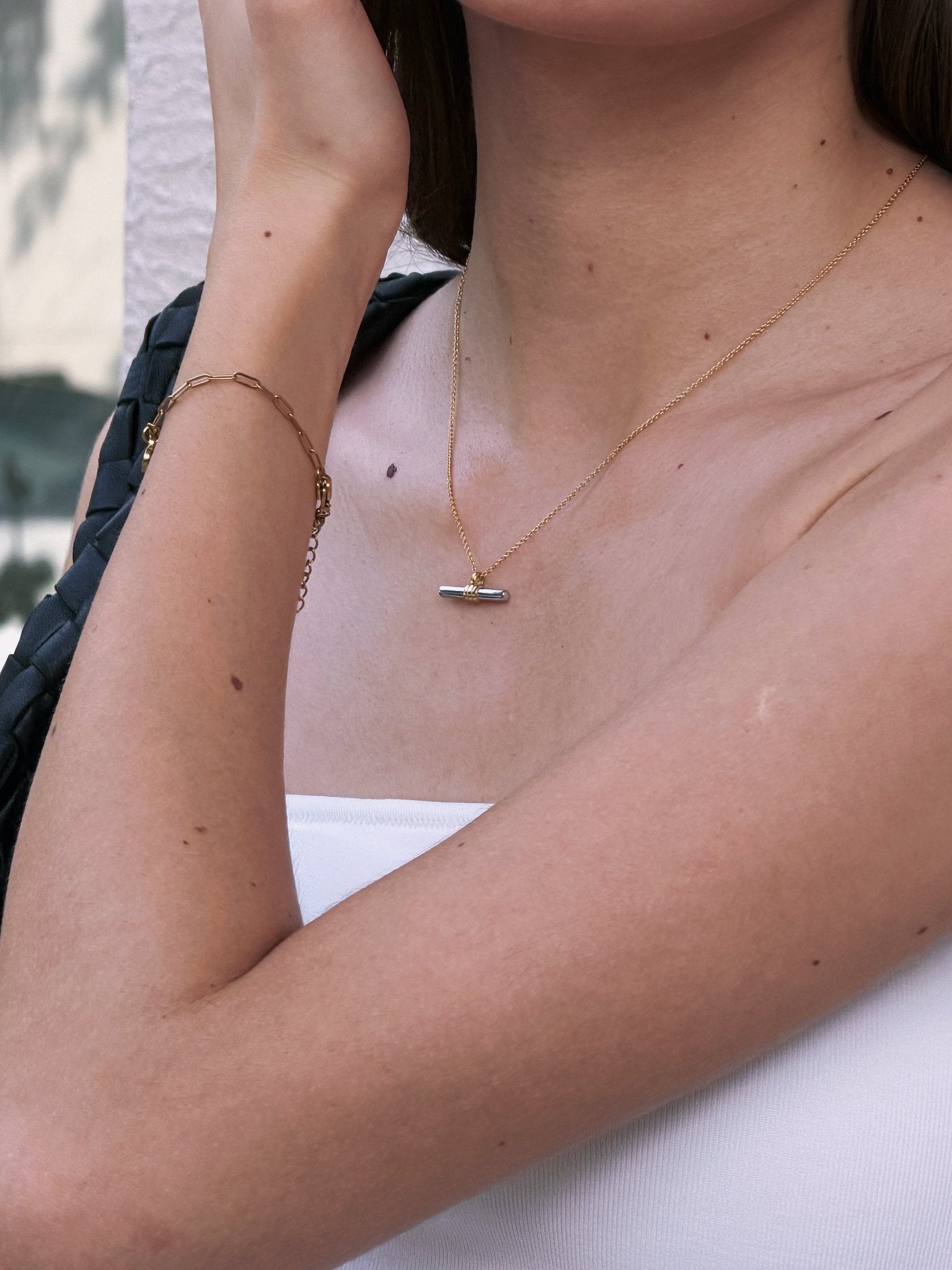 Signature T-Bar Necklace (Pre-Order) - Coddle Heaven