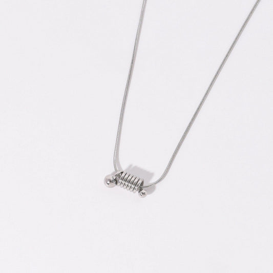 Silver Slingshot Necklace - Coddle Heaven