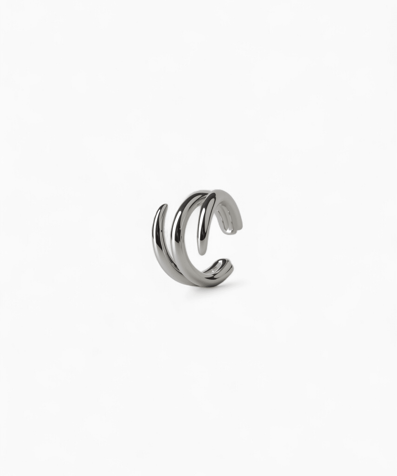 Silver Swirl Ear Cuff - Coddle Heaven