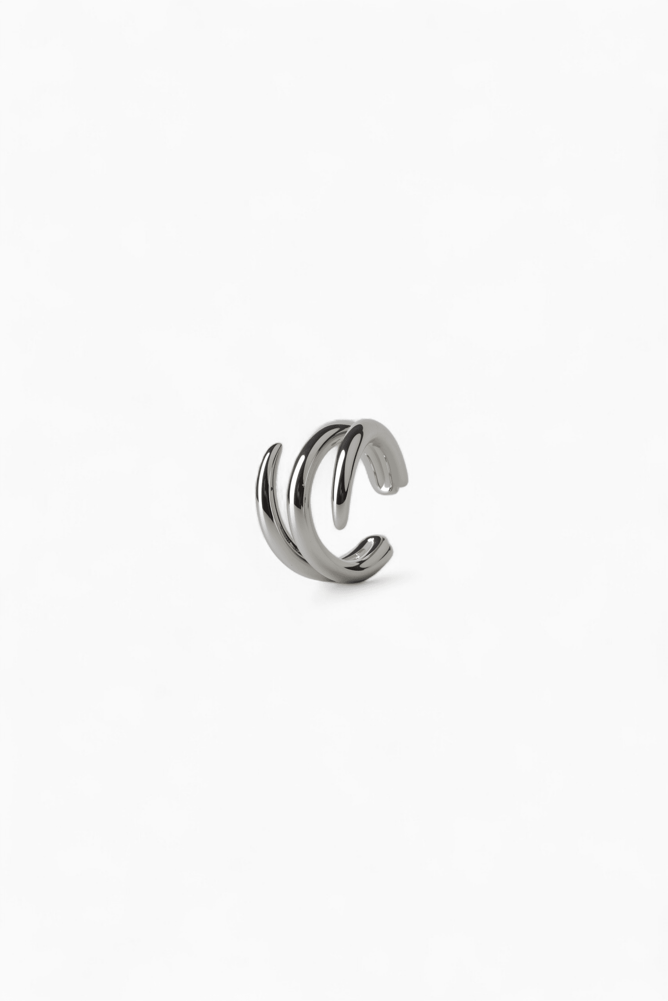 Silver Swirl Ear Cuff - Coddle Heaven