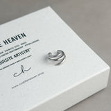 Silver Swirl Ear Cuff - Coddle Heaven