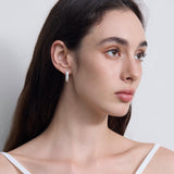 Sleek Crescent Hoops Earrings - Coddle Heaven