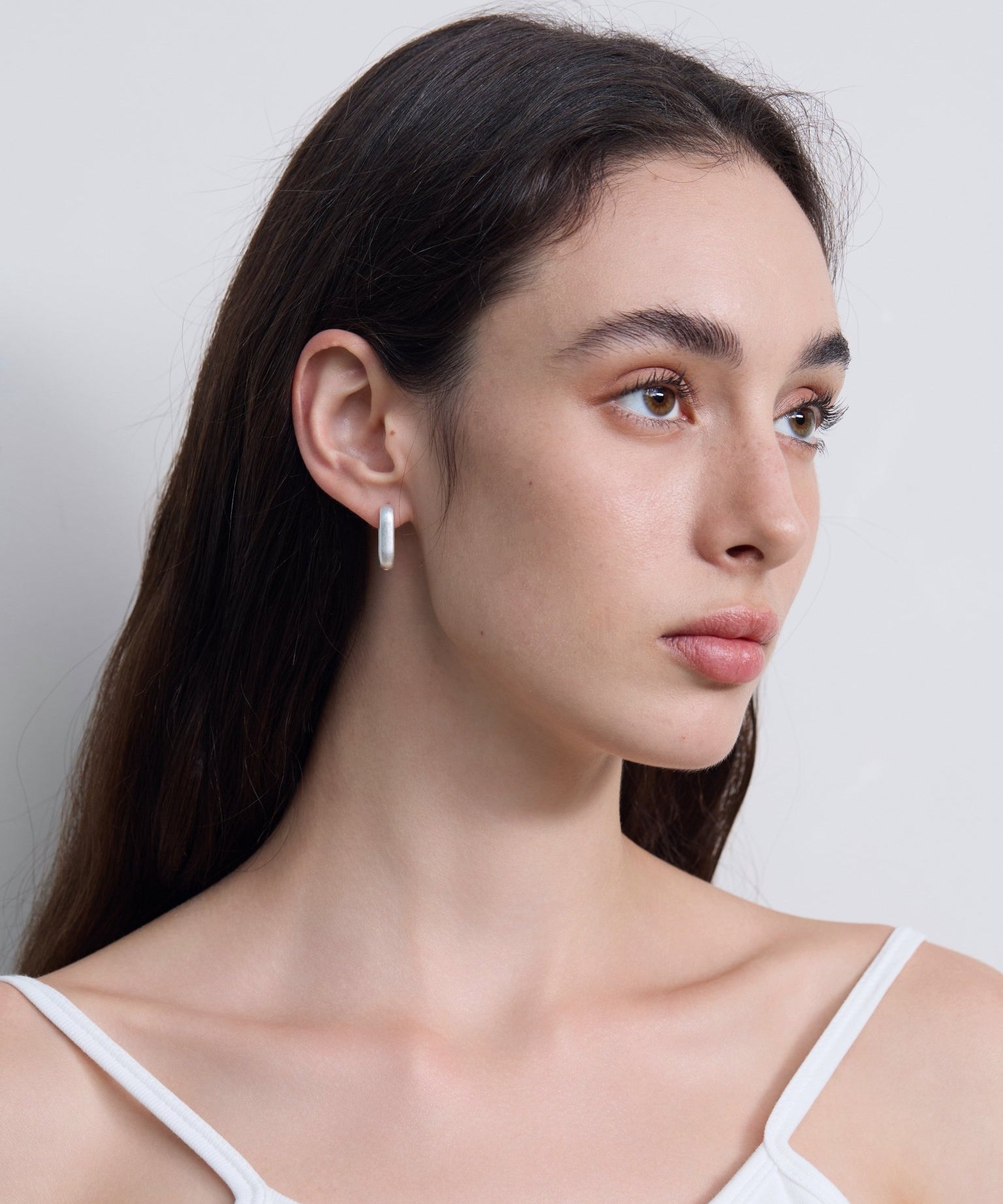 Sleek Crescent Hoops Earrings - Coddle Heaven