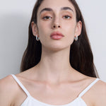 Sleek Crescent Hoops Earrings - Coddle Heaven