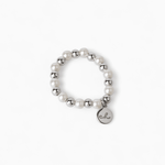 Small Tag Pearl Ring - Coddle Heaven
