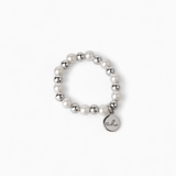 Small Tag Pearl Ring - Coddle Heaven