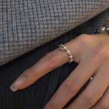 Small Tag Pearl Ring - Coddle Heaven