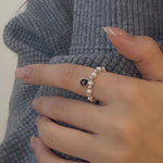 Small Tag Pearl Ring - Coddle Heaven