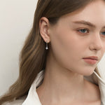 Spade Drop Hoops - Coddle Heaven