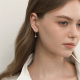 Spade Drop Hoops - Coddle Heaven