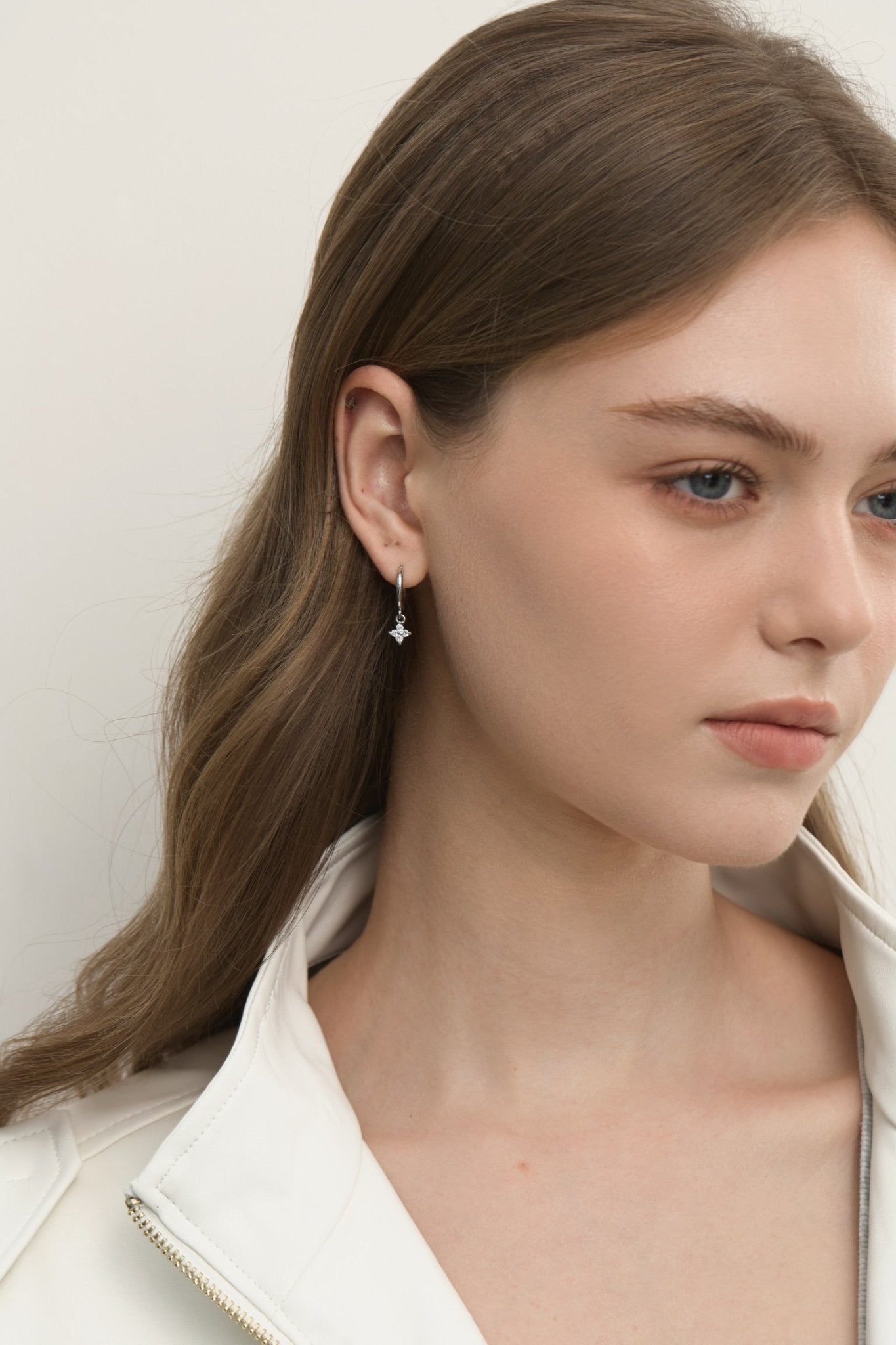 Spade Drop Hoops - Coddle Heaven