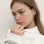 Spade Drop Hoops - Coddle Heaven