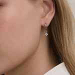 Spade Drop Hoops - Coddle Heaven