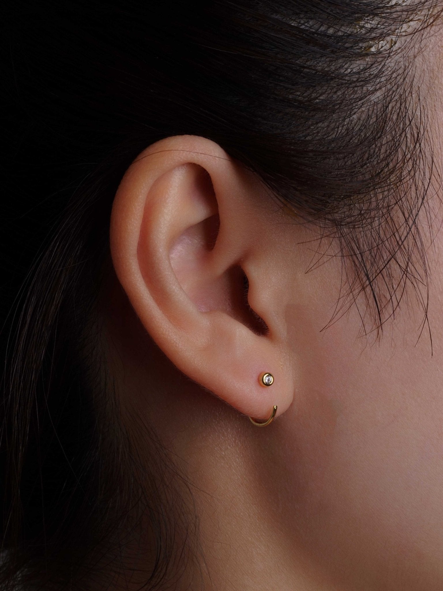 Spark Open Hoop Earrings - Coddle Heaven