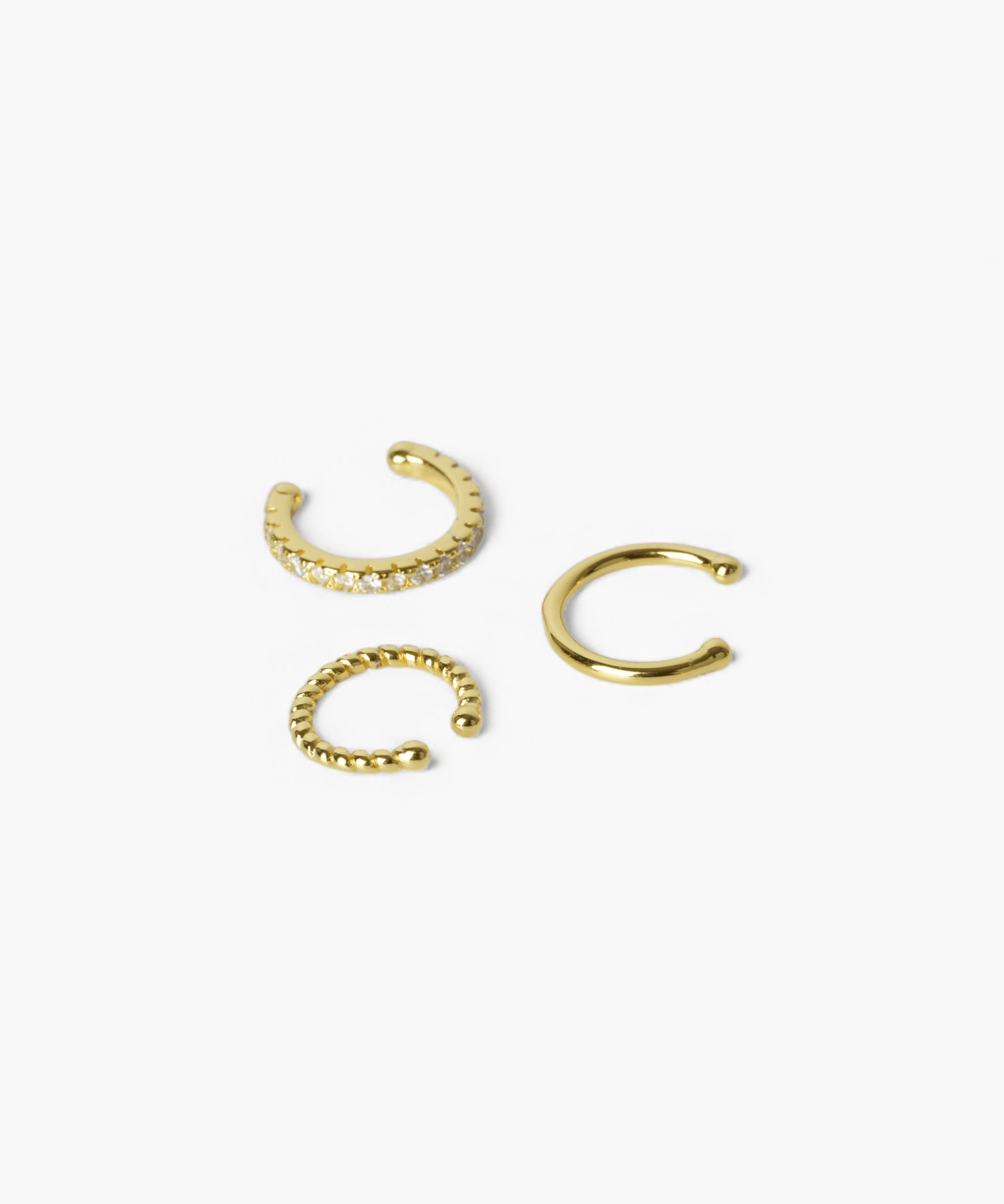 Spark & Sleek Trio Ear Cuff - Coddle Heaven