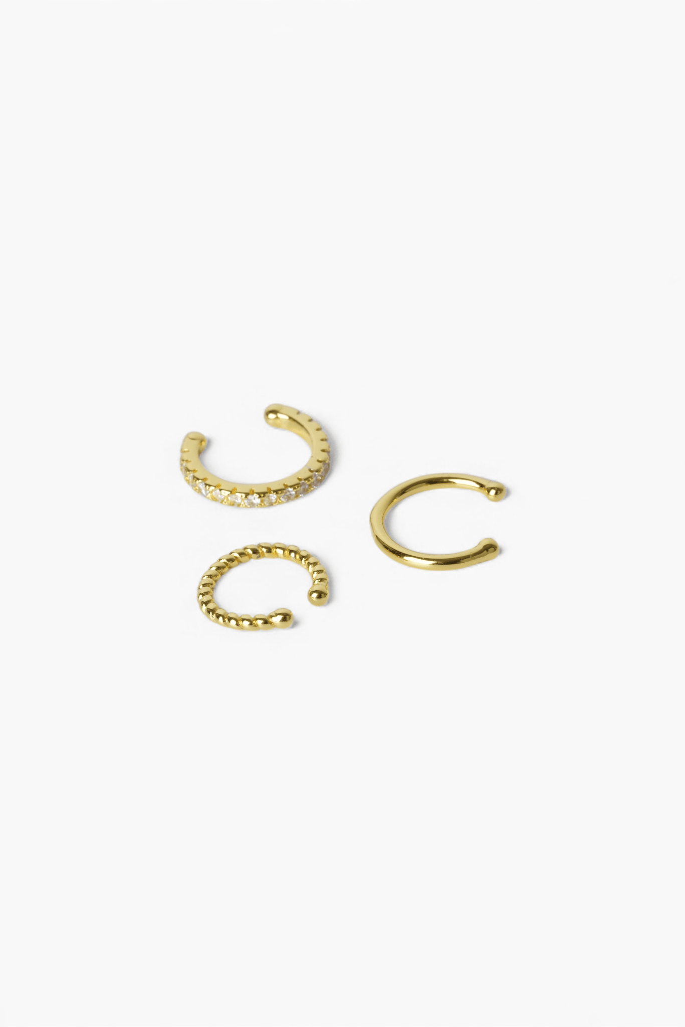Spark & Sleek Trio Ear Cuff - Coddle Heaven
