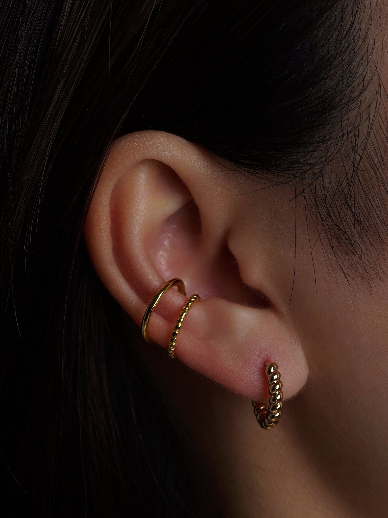 Spark & Sleek Trio Ear Cuff - Coddle Heaven