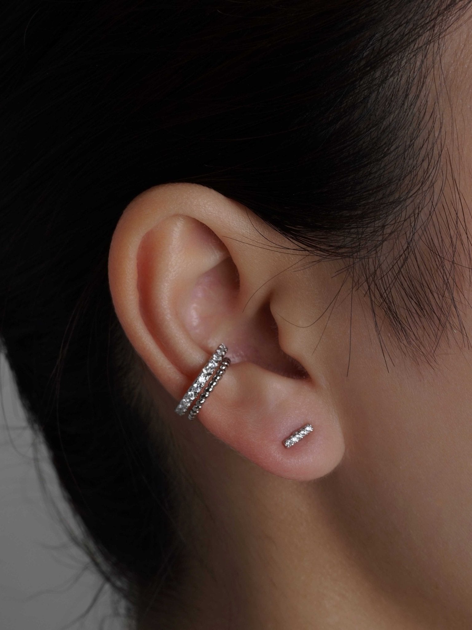 Spark & Sleek Trio Ear Cuff - Coddle Heaven