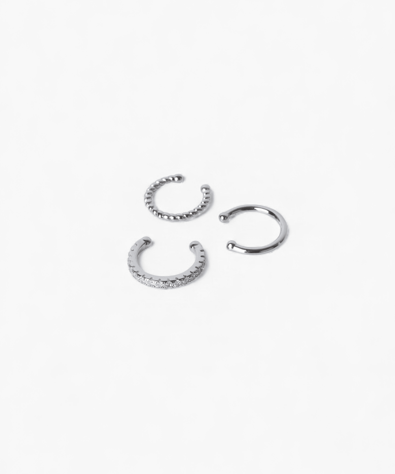 Spark & Sleek Trio Ear Cuff - Coddle Heaven