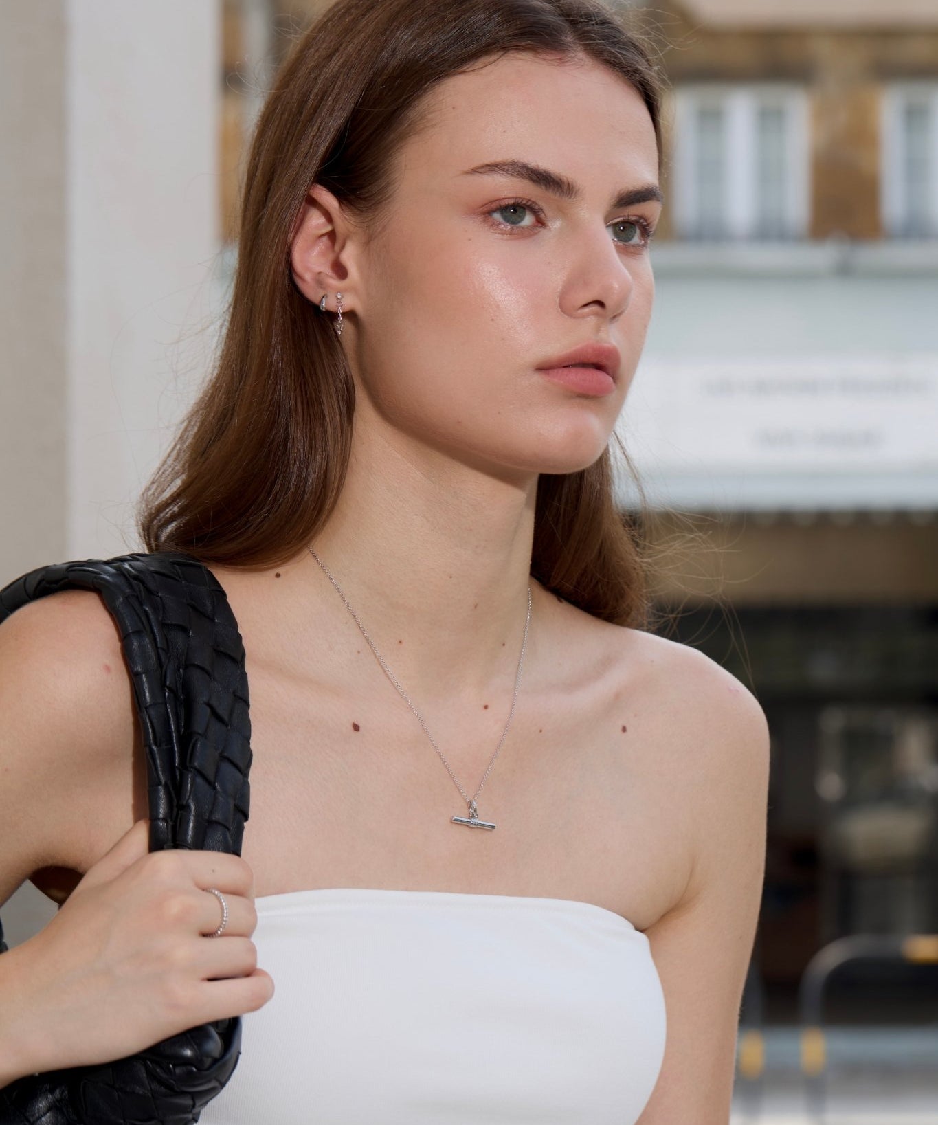 Sparkle T-Bar Necklace - Coddle Heaven