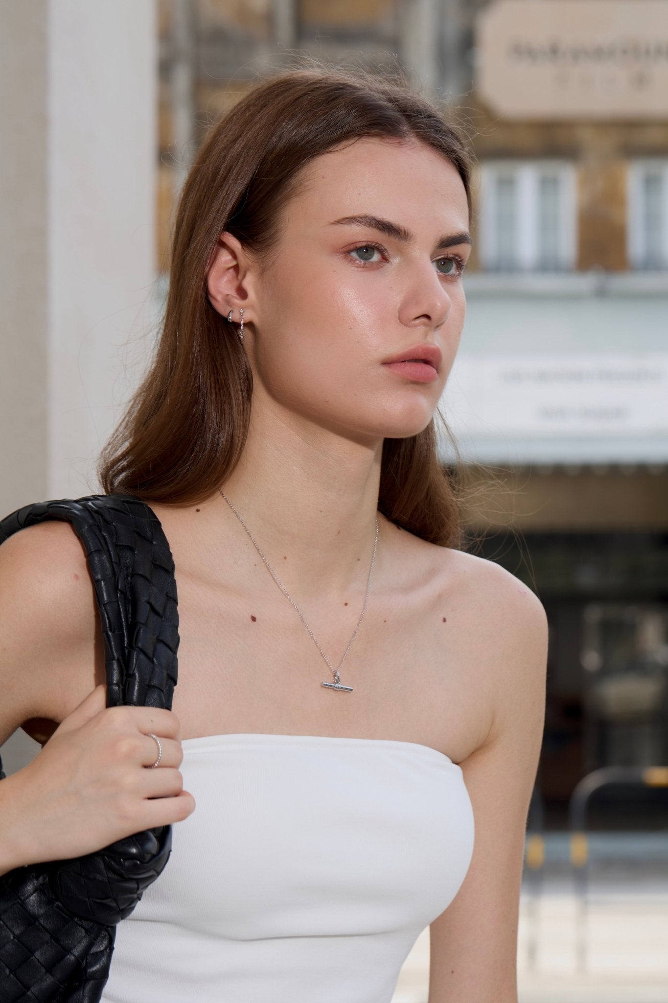Sparkle T-Bar Necklace - Coddle Heaven