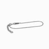 Stainless Steel Dainty Signature Bar Snake Chain Bracelet - Coddle Heaven