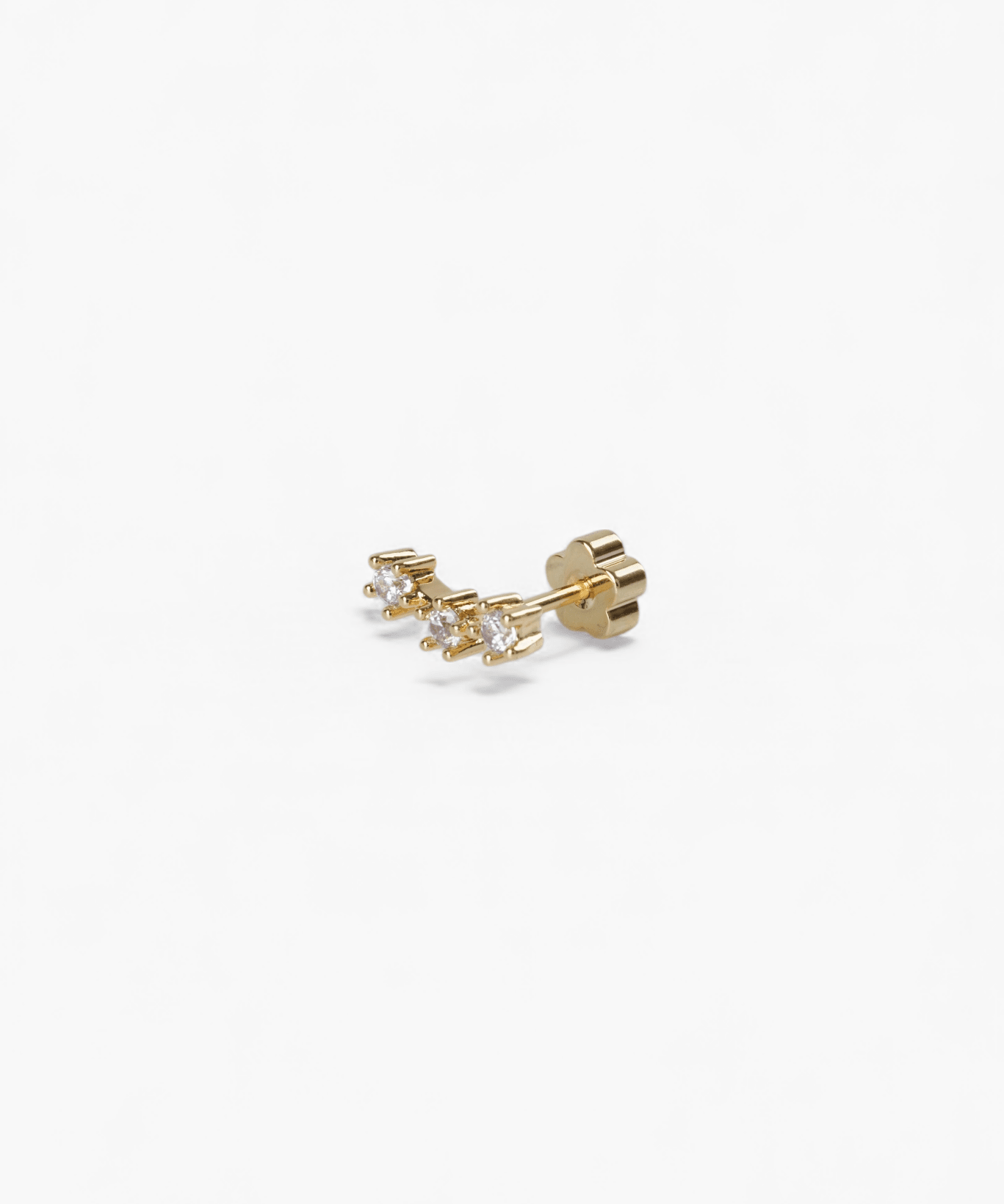 Stainless Steel Love Garden Flatback Earrings - Coddle Heaven
