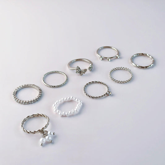 Stainless Steel Rings Set - Coddle Heaven