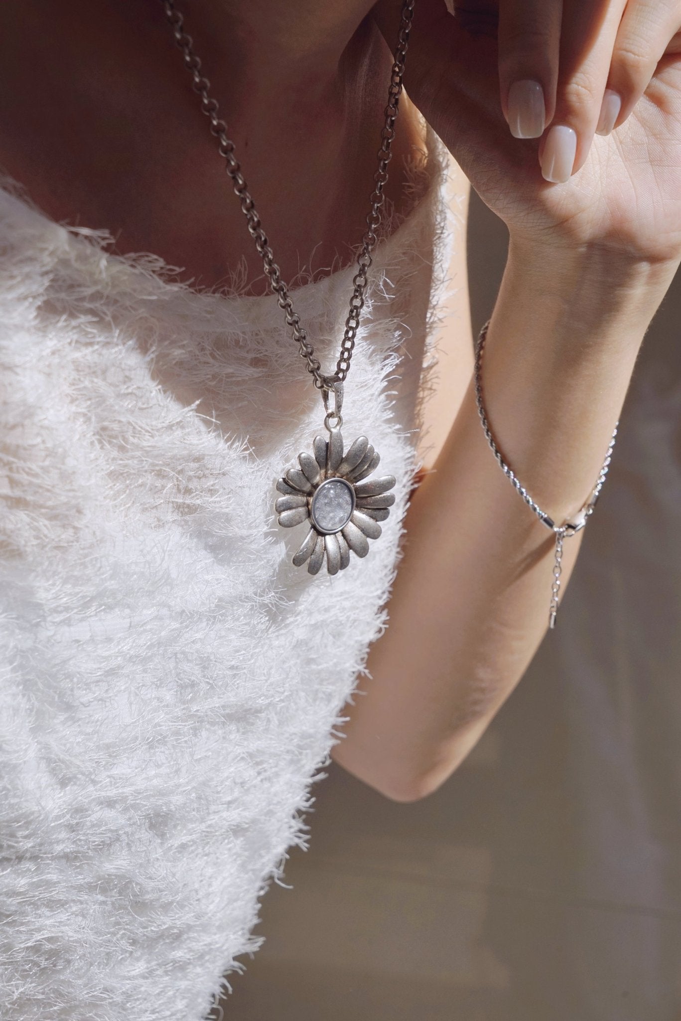 Starry Blossom Veil Necklace - Coddle Heaven
