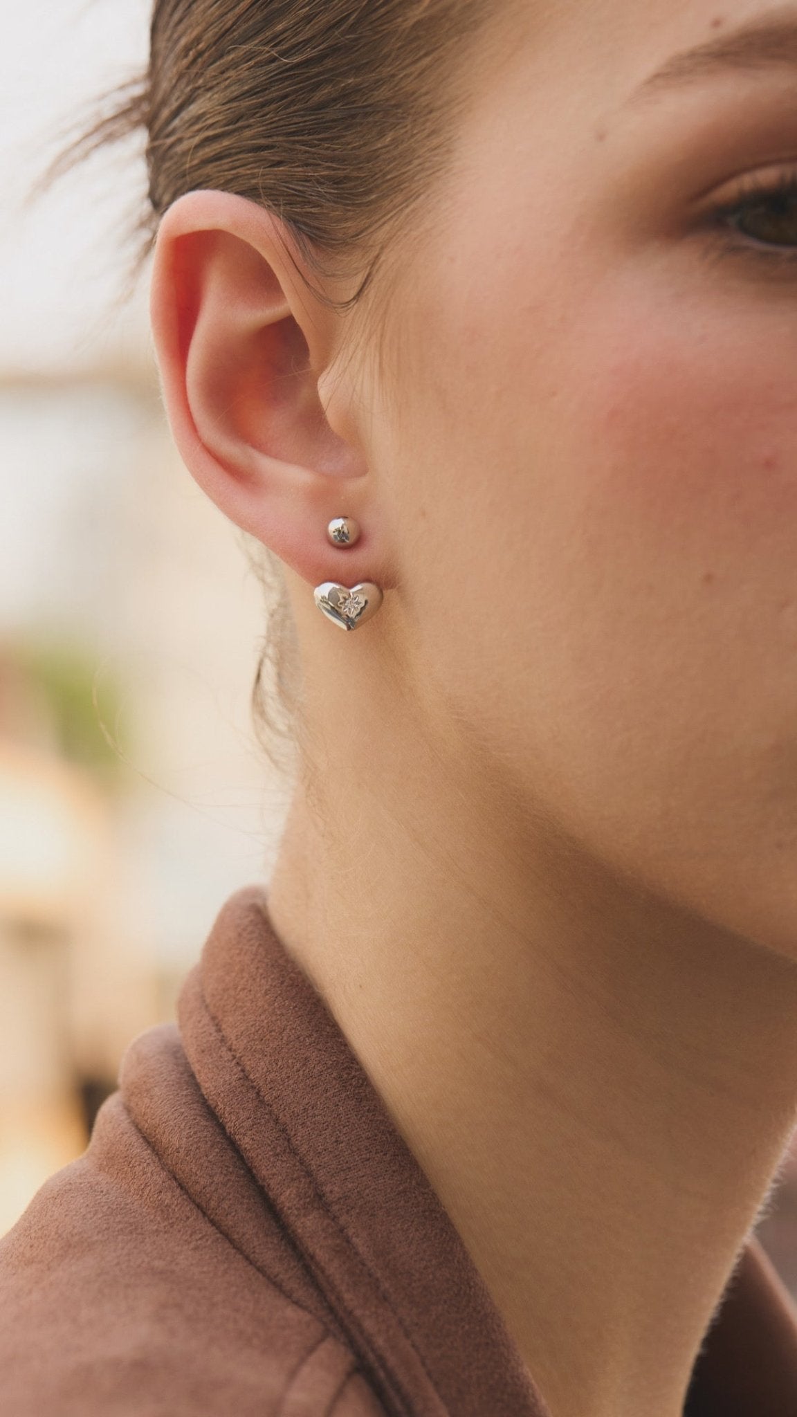 Stellar Heart Earrings - Coddle Heaven
