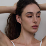 Streamline Hoop Earrings - Coddle Heaven