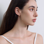 Streamline Hoop Earrings - Coddle Heaven