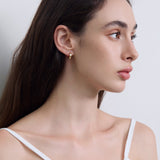 Streamline Hoop Earrings - Coddle Heaven