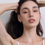 Streamline Hoop Earrings - Coddle Heaven