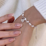 Sweetheart Pearl Bracelet - Coddle Heaven