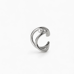 Twin Curve Pearl Ear Cuff - Coddle Heaven