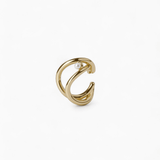 Twin Curve Pearl Ear Cuff - Coddle Heaven