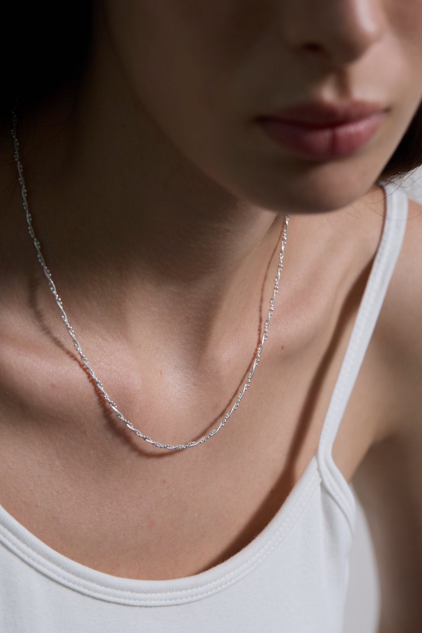 Twirl Chain Necklace - Coddle Heaven