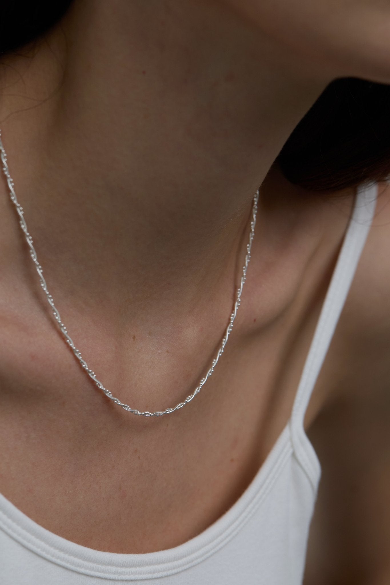 Twirl Chain Necklace - Coddle Heaven