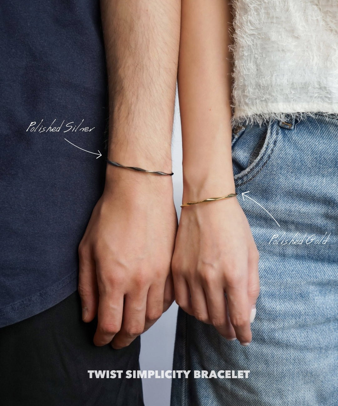Twist Simplicity Bracelet - Coddle Heaven